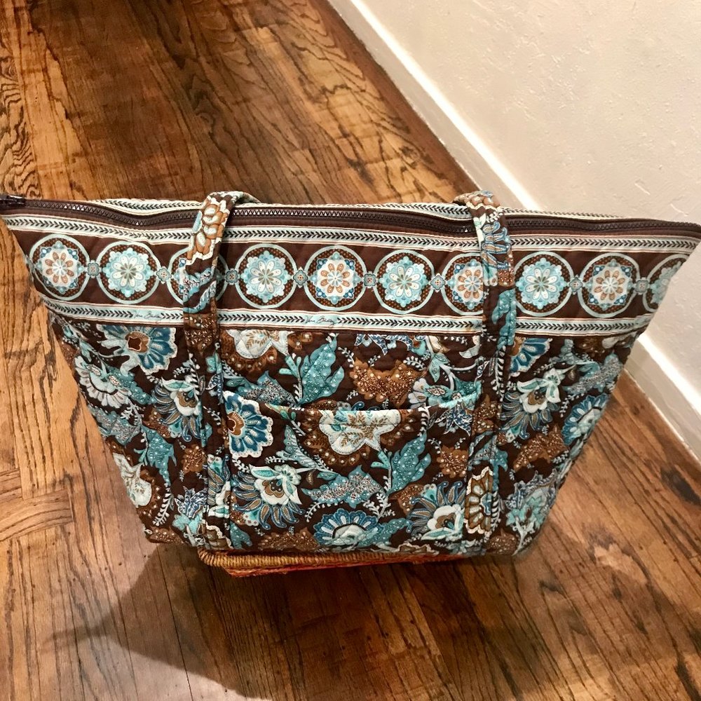 Vera Bradley Java Blue Diaper Bag